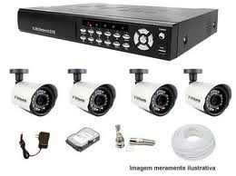 Kit de CFTV Instalado R$ 1999,00 